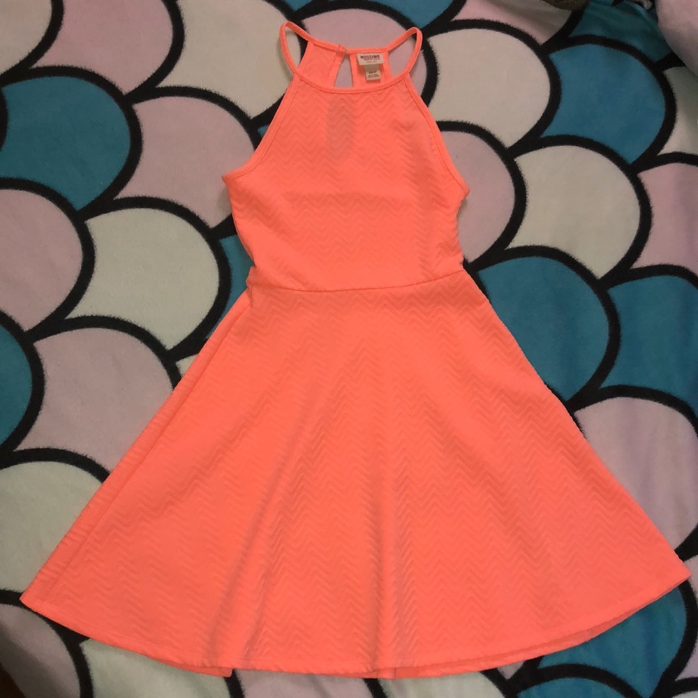 XS Bright Orange Summer Dress by MOSSIMO